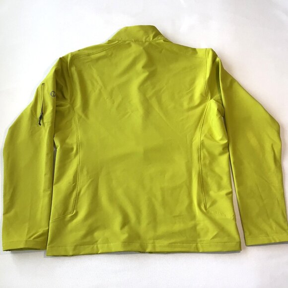 NWT Merrell Jacket Full Zip Softshell Yellow-Green Men's Medium - Picture 10 of 14